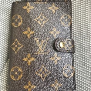 Authentic Louis Vuitton PM Agenda